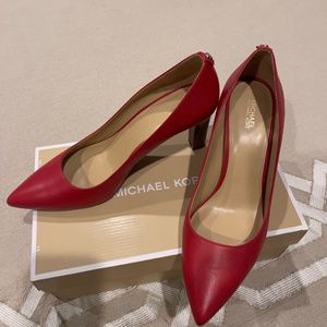 Michael Kors heels, 9.5 Red